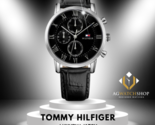 Tommy Hilfiger Herrenuhr 1791401 Sophisticated Sport Analog Display Black - $119.77