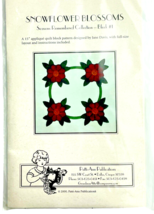 Patti-Ann Quilt Block PATTERN Seasons Remembered  No. 1 Snowflower Blossoms - €13,15 EUR