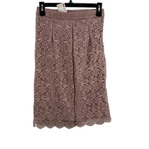 Uniqlo Pink Lace Pencil Skirt Midi Size Small New - £13.80 GBP