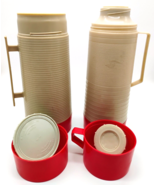 1970&#39;s Aladdin&#39;s 1 QT Glass Insulated Thermos AND HY-LO 32oz Vacuum Bott... - €24,88 EUR