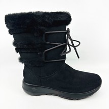 Skechers On The Go Joy Cyclone Black Womens Size 7 Comfort Shearling Boots - $69.95