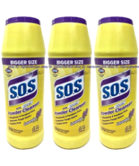 ( Lot 3 ) SOS Cleanser Powder cleanser Clorox w/ Bleach Lavender Scent 2... - $544.63 MXN