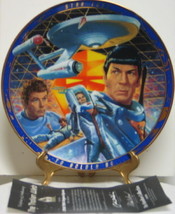 Star Trek The Tholian Web Classic TV Episode Ceramic Plate Hamilton 1996 BOX COA - £15.23 GBP