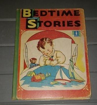 Bedtime Stories - The Saalfield Publishing Company 1941 - Vintage Childrens Book - £7.87 GBP