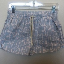 Sparkle &amp; fade shorts pockets light pink blue size Medium M elastic wasi... - £11.21 GBP