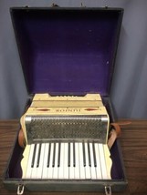 Moreschi And Sons Junior According Vintage Bellow Piano Wth Case Made In... - £150.55 GBP