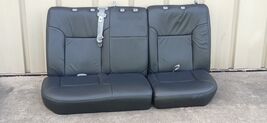 2012-2015 TOYOTA TACOMA CREW CAB 4DR REAR BACK SEAT BLACK LEATHER OEM 4 ... - $494.01