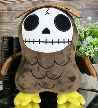 Larger Furry Bones Skeleton Hootie The Brown Owl Plush Doll Stuffed Collectible - £21.52 GBP