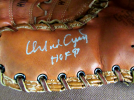 Orlando Cepeda Hof 99 Sf Giants Braves Signed Auto Vtg Wilson A2884 Glove Jsa - £316.53 GBP