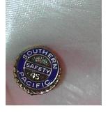 Vintage Southern Pacific Safety 45 Year Pin Tie Tack 10k GF - £235.98 GBP