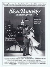 Slow Dancing in Big City 1978 ORIGINAL Vintage 9x12 Industry Ad Paul Sor... - £15.68 GBP