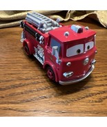 Disney Pixar Cars Toons Rescue Squad Mater Die Cast Red Fire Truck - $380.23 MXN