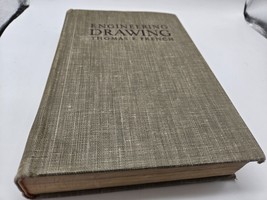 Vintage - Engineering Drawing Book - By Thomas E. French 7th Edition 1947 - £7.90 GBP