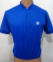 Canari Mens M Blue Short-Sleeve Bike Cycling Jersey Shirt - $19.11