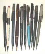 Scripto mechanical pencils Qty 10; misc. vintage years + bonus lead &amp; er... - $47.96 CAD