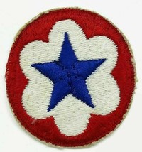 US Army Military Staff Support Trial Defense Blue Star Embroidered Patch - £6.89 GBP