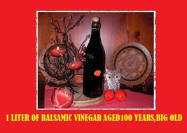 Traditional Balsamic Vinegar Of Modena 1 Litre Aged 100 Years,Artisan Nectar Swe - $299.99