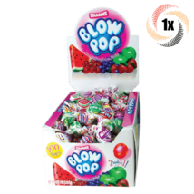 1x Box Charms Assorted Fruit Flavors Blow Pop Lollipops | 100 Per Box | .65oz - £22.62 GBP