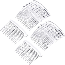 12 Pieces Plastic Teeth Hair Combs Tortoise Side Comb Hair Accessories f... - £10.66 GBP