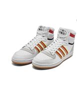 Adidas Top Ten RB Casual Sneakers White/Vivid Red/Solar Yellow GX0753 Sh... - $49.99