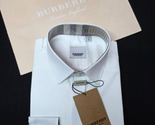 Burberry Men's white Long Sleeve  Dress Shirt - Size M - $129.00