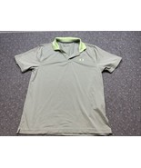 Under Armour Collared Polo Shirt Heatgear Loose Men&#39;s Size Large KG JD - $282.06 MXN