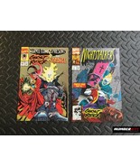 Marvel Vintage Comics Ghost Rider Dr Strange Nightstalkers Wolverine 199... - £9.33 GBP