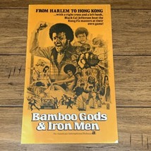 Bamboo Gods &amp; Iron Men Vintage Movie Pressbook Posters &amp; Lobbies Jeffers... - $54.45