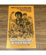 Bamboo Gods &amp; Iron Men Vintage Movie Pressbook Posters &amp; Lobbies Jeffers... - £40.70 GBP