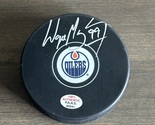 Wayne Gretzky Signed Edmonton Oilers NHL Hockey Puck COA - £194.67 GBP