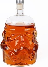 Glass Decanter With Stopper Glassware Whiskey Wine Scotch Bourbon Bar Star Wars - £39.24 GBP