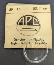 NOS APC Acrylic High Round Watch Crystals Various Sizes - Plastic/Lucite - $10.99