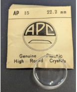 NOS APC Acrylic High Round Watch Crystals Various Sizes - Plastic/Lucite - $14.92 CAD