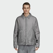 adidas Originals NMD Coach Shirt Jacket Men New Mens Grey CV5820 Sz M - £44.04 GBP