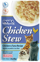 Inaba Chicken Stew: Chicken &amp; Tuna Recipe Side Dish for Cats - £2.31 GBP+