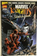 Marvel Knights Sketchbook (1998) Marvel Comics Wizard Preview Issue Insert Fine - £8.77 GBP
