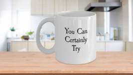 DND Mug You Can Certainly Try White Coffee Cup Funny Gift for Tears of my Player - £14.46 GBP+