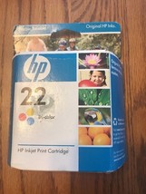 HP 22 Tri-color Inkjet Print Cartridge Ships N 24h - £9.94 GBP