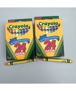 ‘06 Crayola Colors 24 Pack Crayons Lot of 2 Boxes HTF NIB Discontinued D... - $10.99