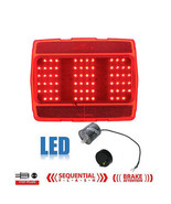 64 65 66 Ford Mustang Red LED Sequential Tail Brake Light Lamp Lens w/ F... - $62.70