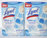 Lysol Click Gel Automatic Toilet Bowl Cleaner Ocean Fresh Scent 4 Count ... - £15.98 GBP