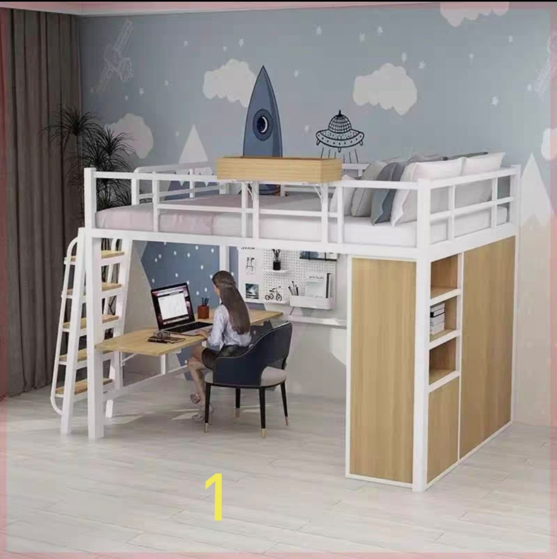 New Office Desk, Increase Productivity by 40%, with Bed for working Over... - $2,670.00