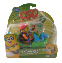 Disney SPECIAL AGENT OSO Snowmobile Training Pack Toy With Figure From 2... - £31.93 GBP