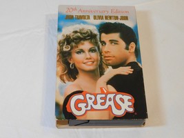 Grease (VHS Tape, 1998, 20th Anniversary Edition) John Travolta Olivia Newton Jo - £10.05 GBP