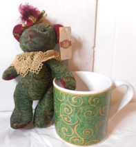 Dan Dee Collector&#39;s Choice Classic Treasures Tapestry &quot;Teddy in Mug&quot; Wal... - £19.66 GBP