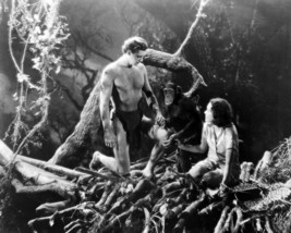 Tarzan The Ape Man Featuring Maureen O&#39;sullivan, Johnny Weissmuller with Cheetah - £55.03 GBP