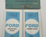 Original 1984 Ford Full Size Car Owners Operators Manual 84 LTD Crown Vi... - $14.20