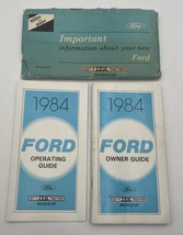Original 1984 Ford Full Size Car Owners Operators Manual 84 LTD Crown Vi... - £11.18 GBP
