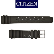 Genuine CITIZEN Watch Band Strap Black Polyurethane 59-S54486 4-S126690F - £37.33 GBP