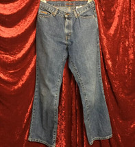 Eddie Bauer Women&#39;s Boot Cut Blue Jeans - Size 8 Petite - $19.99